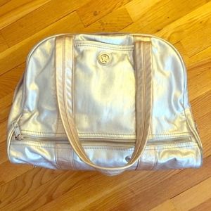 lululemon Om For All Gym Bag in metallic RARE💖